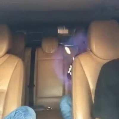 When you want to smoke but you have a gas leak in your car.