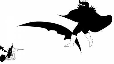 Animation of Black Asta