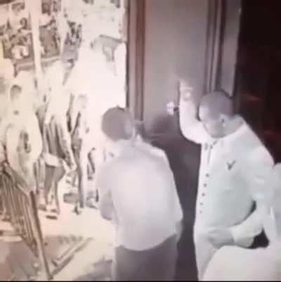 Guy projectile vomits in girl’s face