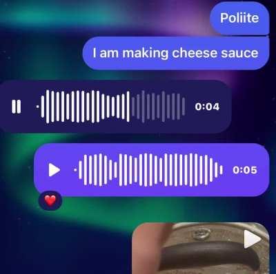 I fascinated a woman with cheese