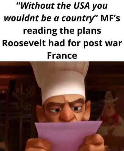 Yes i have been black pilled... De Gaulle was always right