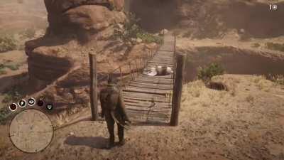 [RDR2] More fun with the bridge glitch