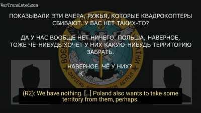 Intercepted call, the father of a Russian soldier from the 488th regiment near Kreminna describes what he sees on TV: 