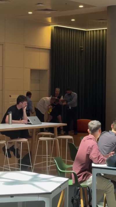 Melbourne man does his best Dobby the house elf impression.