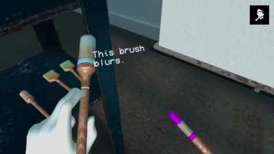 Painting in virtual reality on Oculus Quest