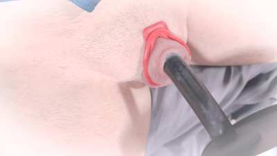 Fucking machine making me cum like a fountain 🎀💦