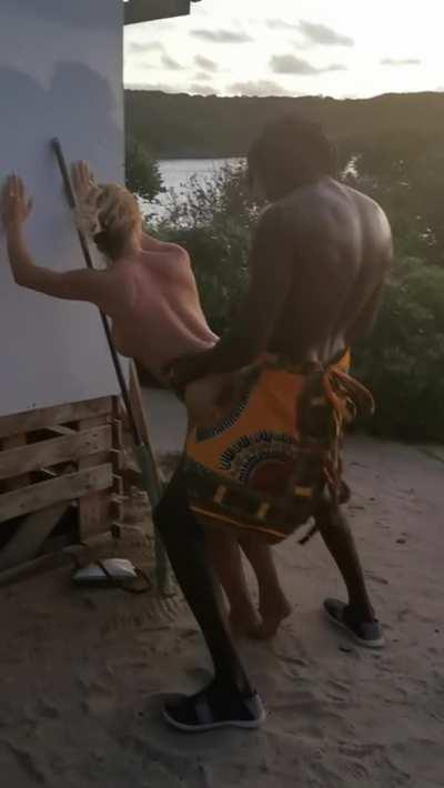 Milf got vaccinated and is ready for bbc on vacation