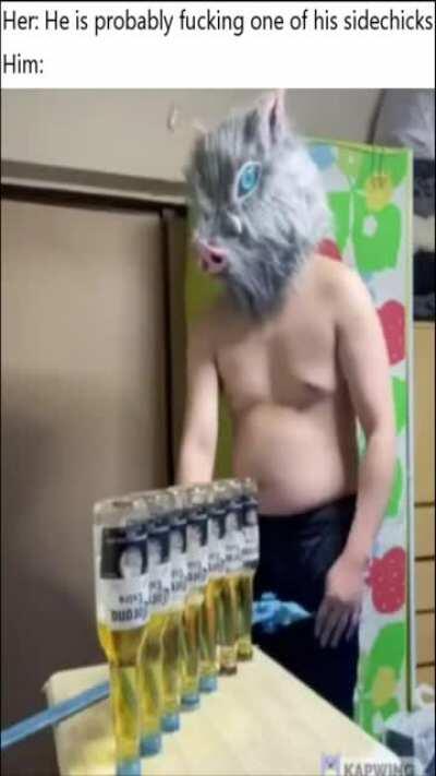 Boarman, opener of beers, slayer of relationships