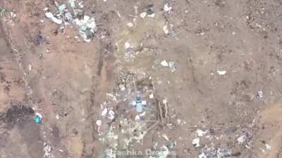 Video compilation of Ukrainian drone operators intercepting Russian Mavic-style UAVs and FPV quads using net launchers. 