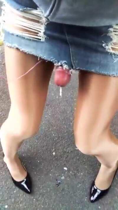 Was So HORNY ... Had to Burst One ..Even if it Meant in PUBLIC