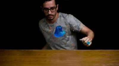 Bending time and space in slow motion