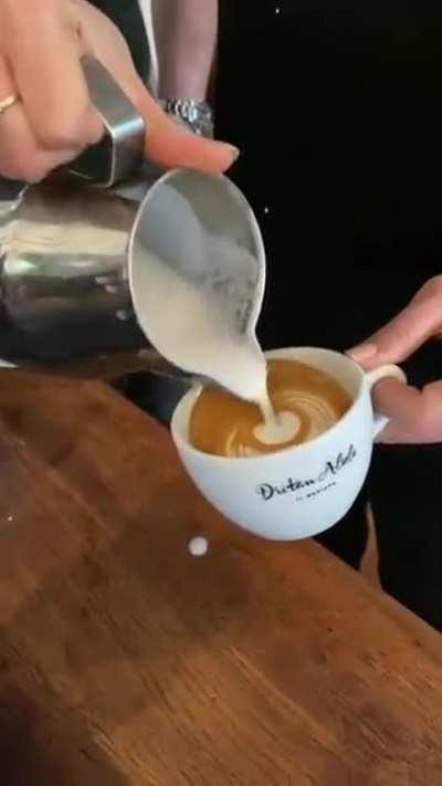 Wait a damn minute! That's not how I showed you.