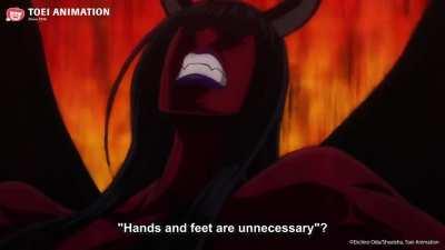 Was Robin using Haki when she snapped Black Maria's back?