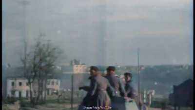 Newly colorized ww2 German atrocities. 2 sets of hanging executions.