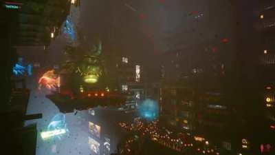 All the floats during the celebration in Japantown