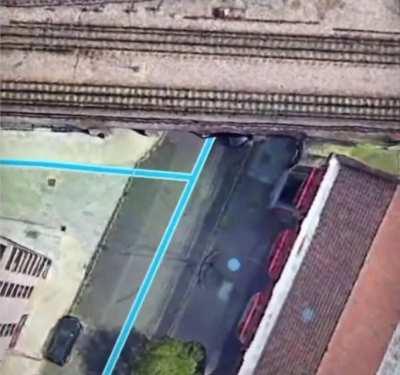 Strange street view in UK