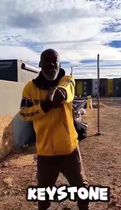 Guy helping the homeless meets one that turns out to be his long lost cousin.