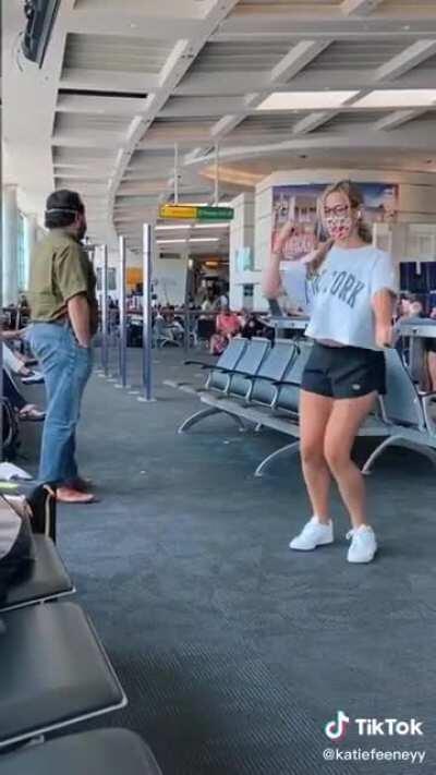 Poor guy couldn't handle it.