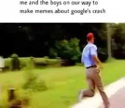 ahahah google goes byeee