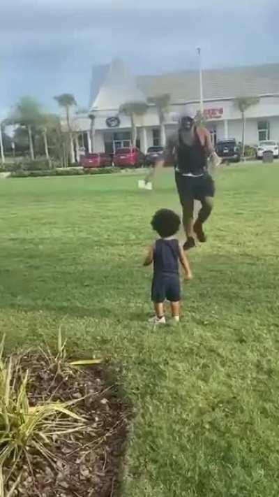 Little man is learning