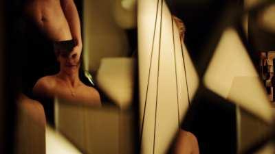 Cecile De France showing her hot french nude body in The New Pope (2020) - from 4K release