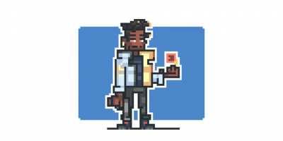 Phoenix Fan Pixel Art