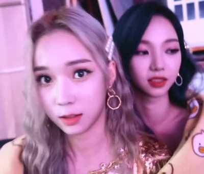 Winter & Karina being cozy