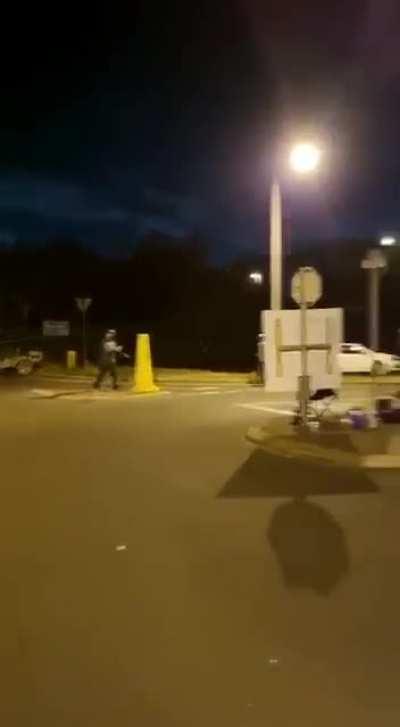 Bagpipes Amidst the Chaos