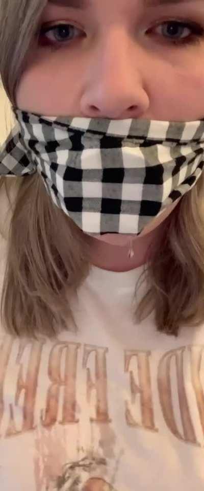 throat it and keep it there