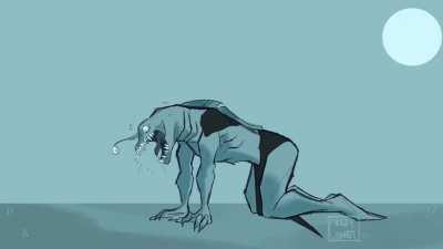 Ripjaws when he leaves the water for 1 second [ARTIST:crazycometspecular]