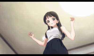 trabsfems trying on a skirt for the fist time.