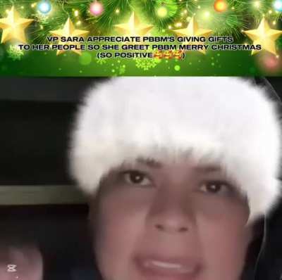 VP SARA Christmas greeting to BMM