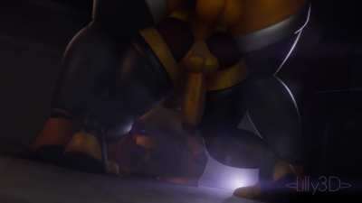 fredbear_mishuyuu fnaf 💜🧡 