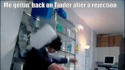 I get knocked down, but I get up again!