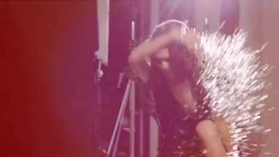 young Zendaya nip slip