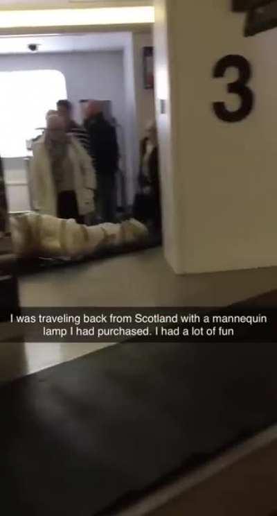 Lamp Looks Very Suspicious