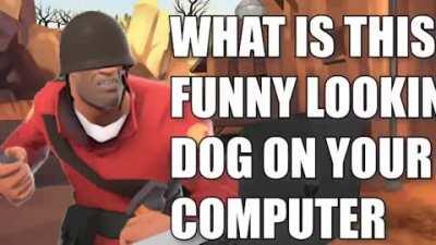 TF2 Soldier find Korone