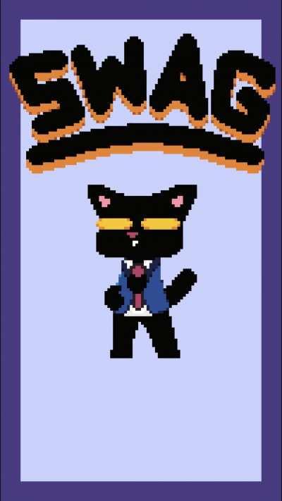 I feel nothing but swag