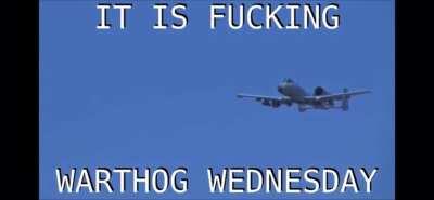 ITS FUCKING WARTHOG WEDNESDAY!! Start your day off with your daily dose of Brrrrrt!!!!