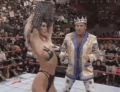 What a great WWF moment from Sable
