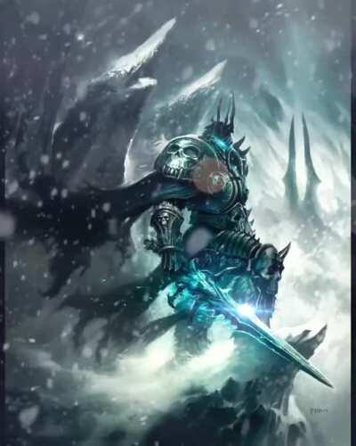 Arthas, The Lich King by Phroilan Gardner