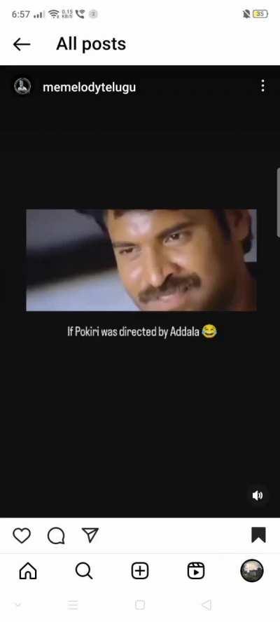 Okka bgm tho scene maripoyndhi 