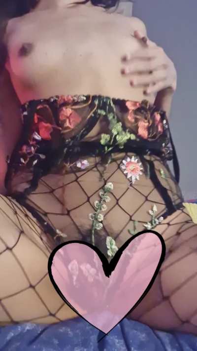 Playing with my nipples<3