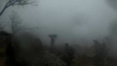 PKK members record their last moments with a GoPro during an attack on a Turkish outpost in foggy weather (Long and HD version)