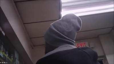 Group of Men Threatens To Beat Up a Clerk at a Detroit Gas Station For No Reason