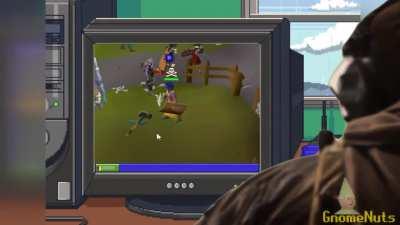 Ghost goes PKing in Old School Runescape