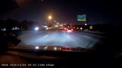 This happened to me on the way to work this morning. Wrong way driver.