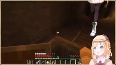 Amelia getting chased by a GOD