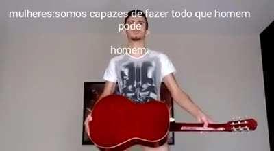 Homens 1 - mulheres 0