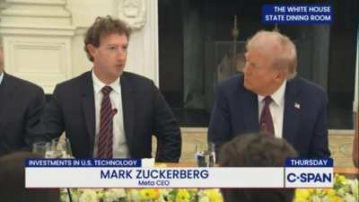 Mark Zuckerberg gets caught on a hot mic admitting he is totally making up Meta’s U.S. investment numbers based on whatever Trump wants to hear